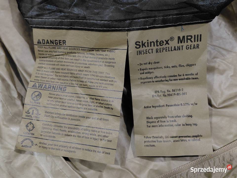 Namiot Us Army tropik LiteFighter coyote