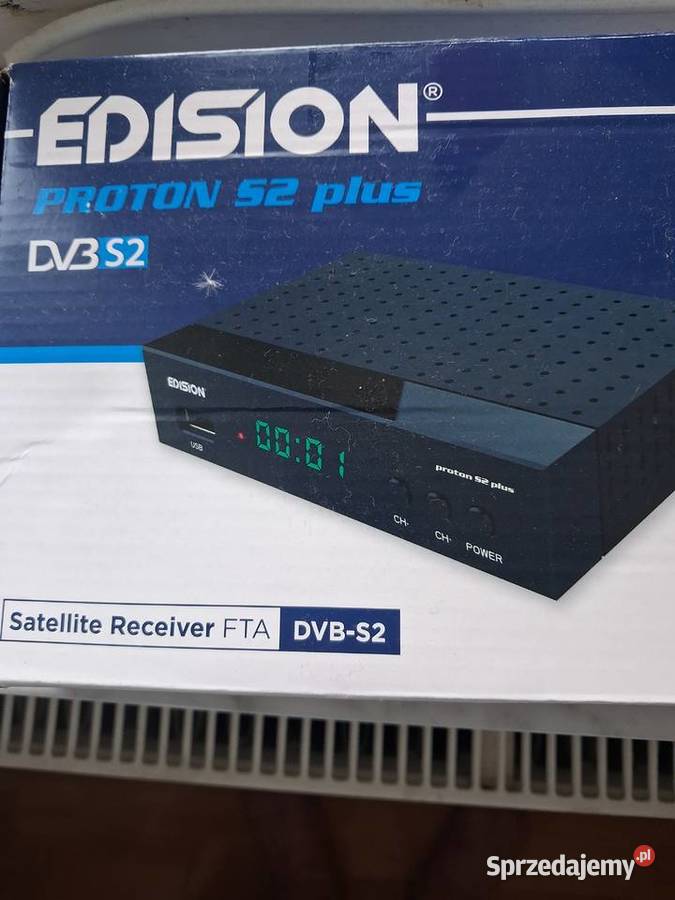 Tuner dekoder odbiornik TV DVBS DVBS2 Edision Kamień Pomorski