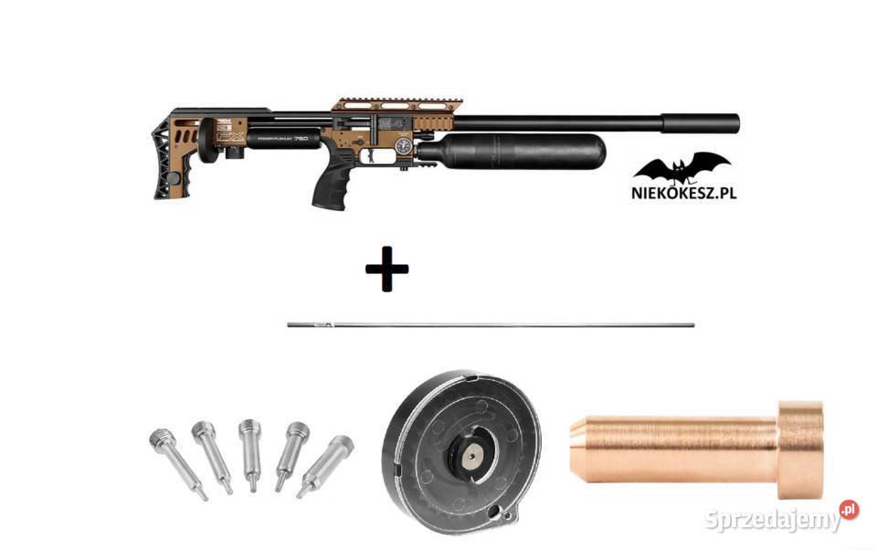 zestaw Wiatrówka FX IMPACT M4 copper bronze 635 Trzcianka