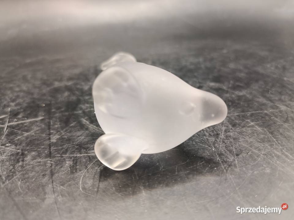 Szkło matowe ptak gąska gęś figurka lubelskie Zamość sprzedam