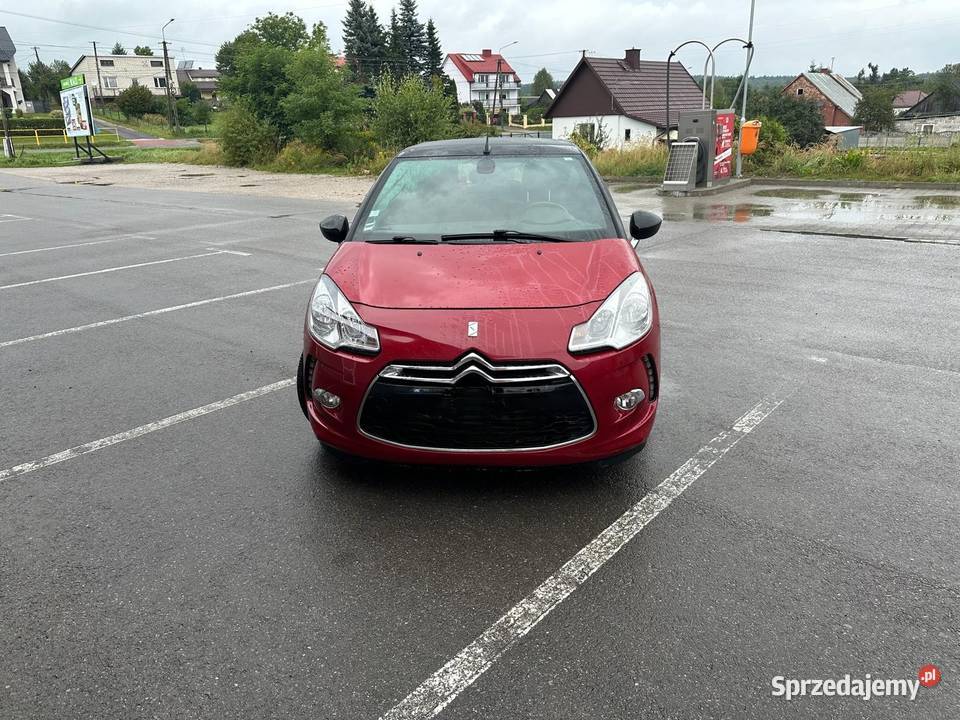 Cabrio Citroen DS DS3 16 eHDI a automat piękny
