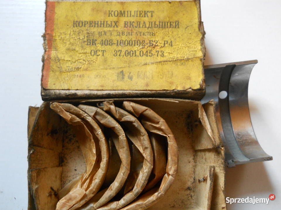 Panewki wału korbowego do MOSKWICZA 407408412 i Biecz