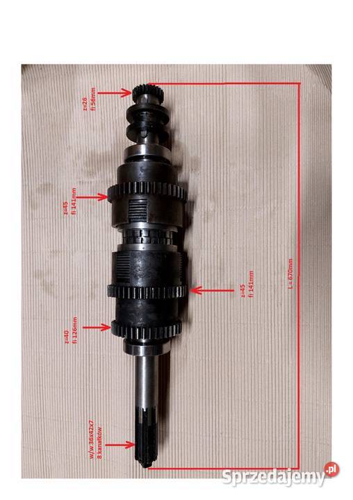 Sprzęgło mechaniczne do tokarki 1M63 Kępno