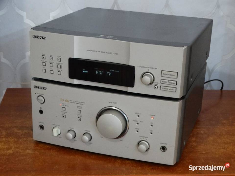 Wzmacniacz i tuner Sony MHCEX66 sprawna WYSYŁKA podkarpackie Jasło sprzedam