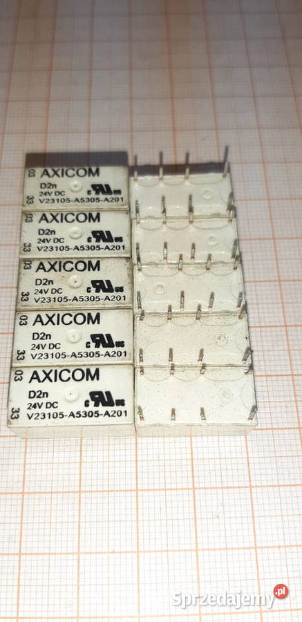 Przekaźnik AXICOM V23105A5305A201 10 A49 12 Czechowice-Dziedzice
