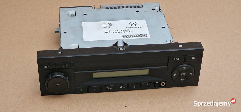 MERCEDES ACTROS MP4 ANTOS AROCS RADIO Trzciel