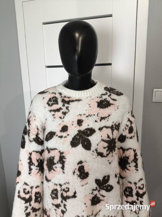 Sweter damski zimowy Zara rozmiar S oversize