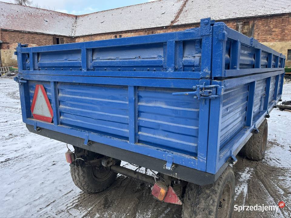 Przyczepa wywrotka 4000 nieuszkodzony Świdnica sprzedam