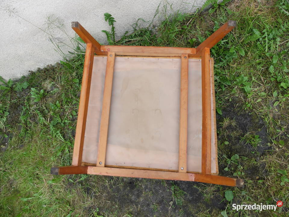 Fotel PRL z lat 60 mały rozmiar 644 Kościan