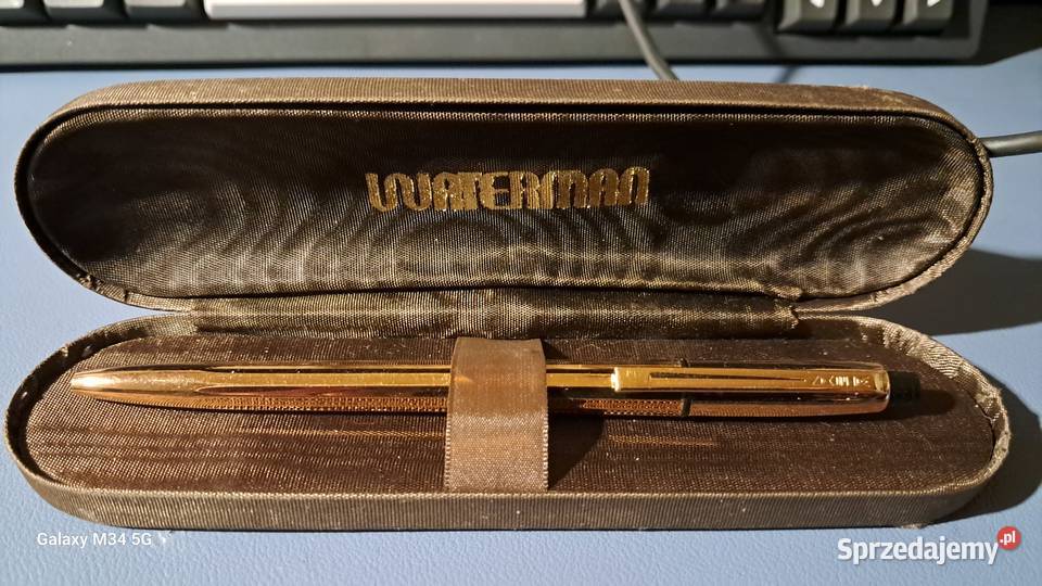 Dlugopis marki Waterman z etui Paczyna