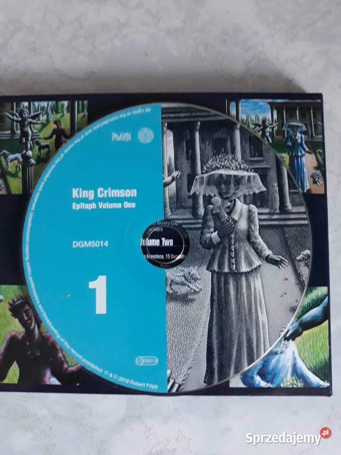 KING CRIMSON EPITAPH 2 CD Volumes One Two Live podkarpackie Rzeszów