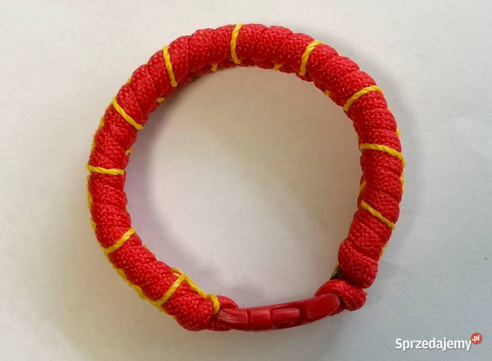 Bransoletka z paracordu splot Barbed Wire Kielce