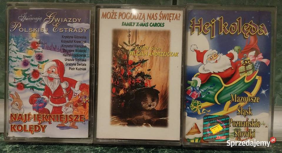 Kolędy na kasetach magnetofonowych Płyty i kasety Muzyka Warszawa sprzedam