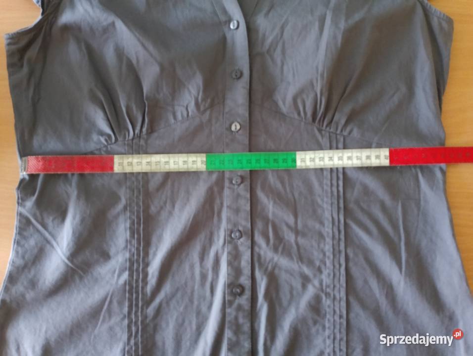 BLUZKA szara z krótkimi rękawami wdzianko szary/srebrny sprzedam