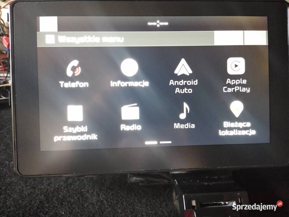 Kia Sportage IV Radio nawigacja stan Android Wyposażenie wnętrza