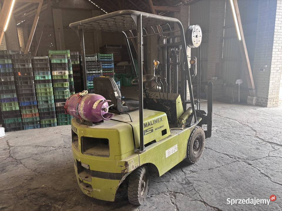 Mitsubishi fg15 przesuw boczny wózek widłowy Izdebno