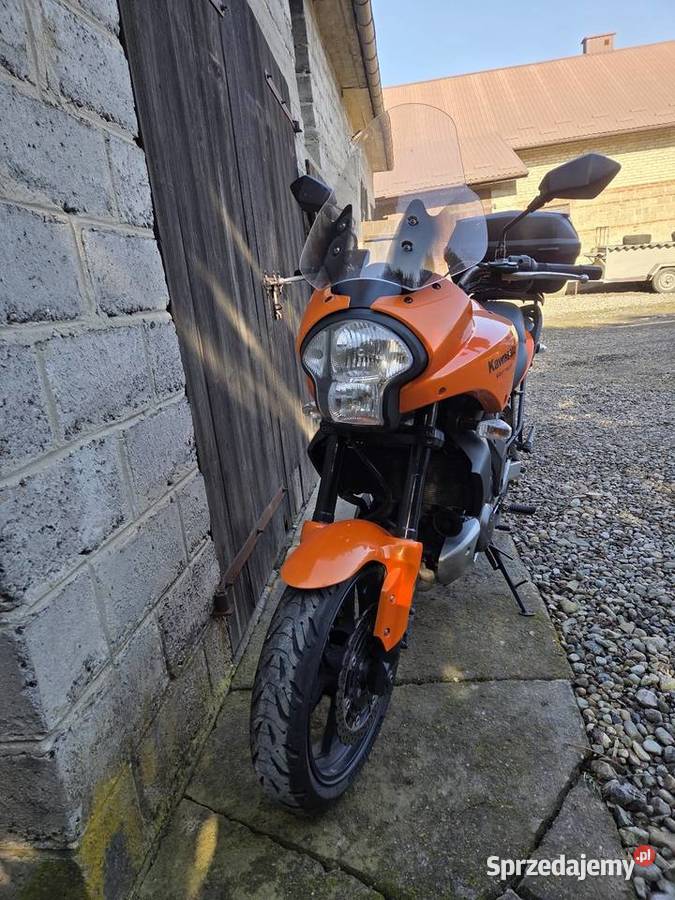Kawasaki Versys 650 A2 kufry podkarpackie Zgłobień