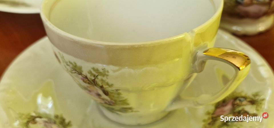Ekskluzywny Serwis Kawowy Porcelana B wielkopolskie Poznań sprzedam