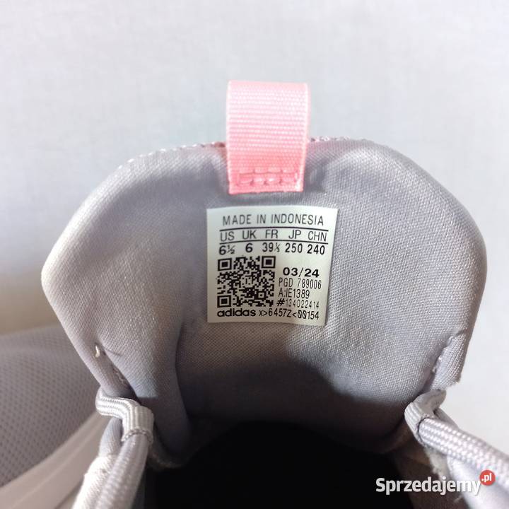 Buty sportowe Damskie szare Adidas r 39 NOWE 25.7cm Białystok