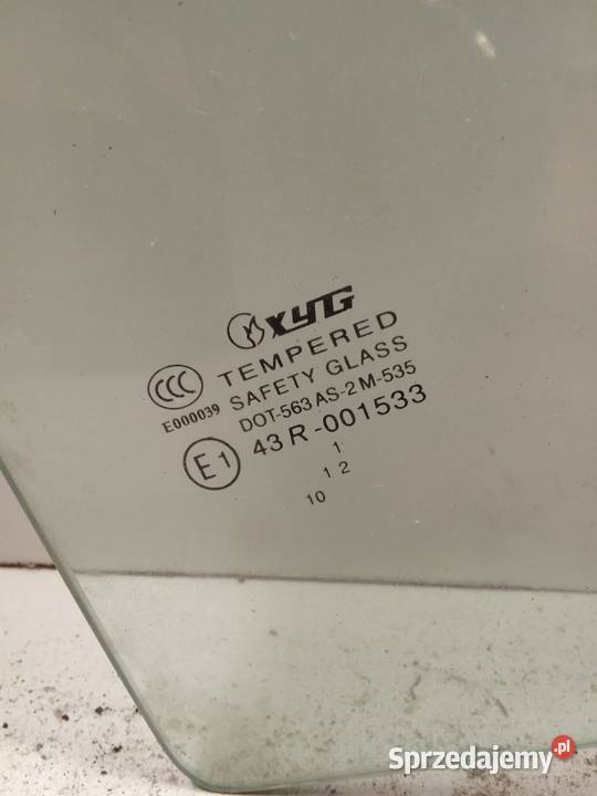 Szyba Drzwi Przednich Prawych Kia K2700 00 dostawcze wielkopolskie