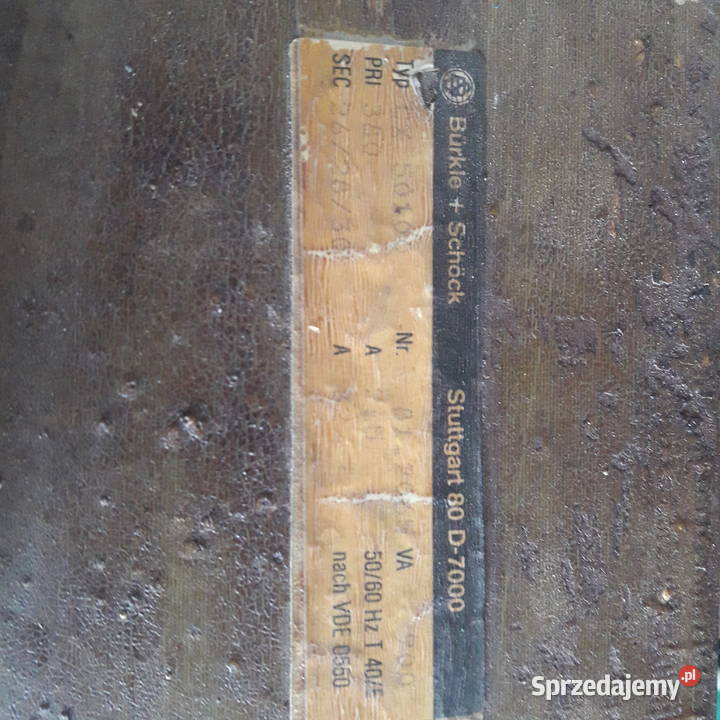 Transfrmator 400V 26V 28V 30V Pozostałe małopolskie Frycowa