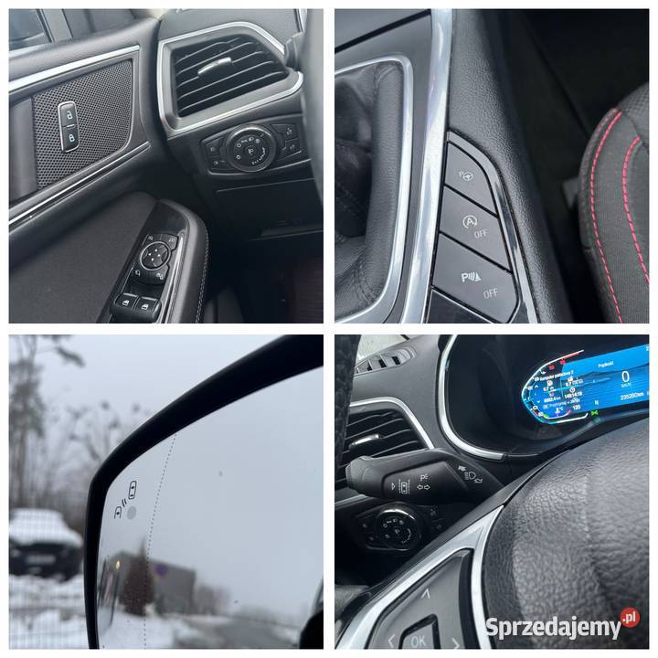 Ford S 2016 20TDCI Titanium Super welurowa tapicerka S-MAX Bydgoszcz sprzedam