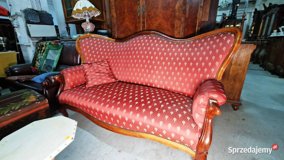 Sofa Ludwikowska 19 wiek antyk w idealnym stanie