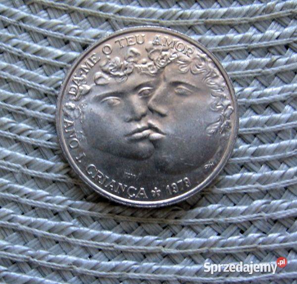 Portugalia 25 Escudo 1979r Międzynarodowy Kalisz