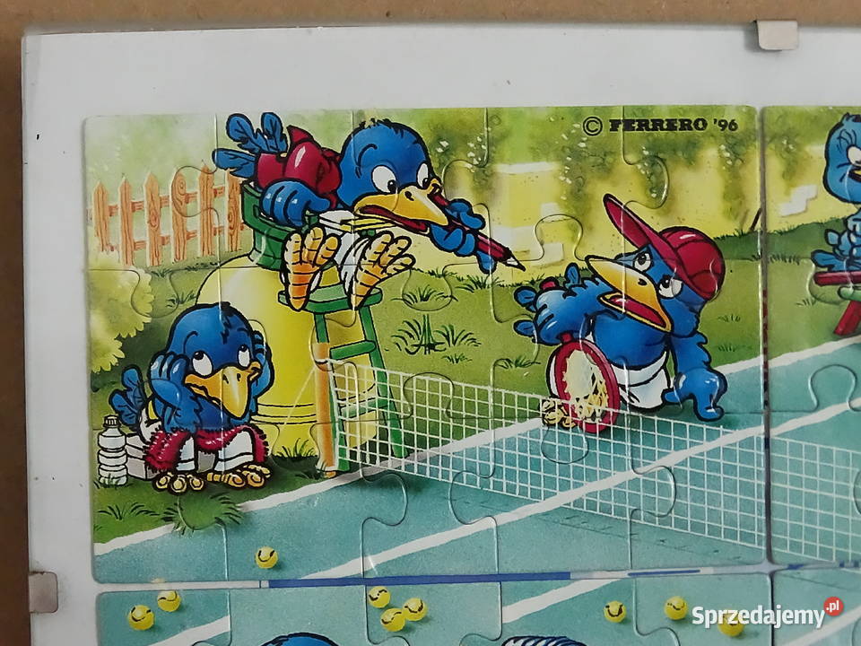 Unikatowe Puzzle Kinder Niespodzianka Ferrero lubelskie