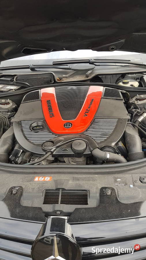 Mercedes w216 BRABUS v12 Kalisz