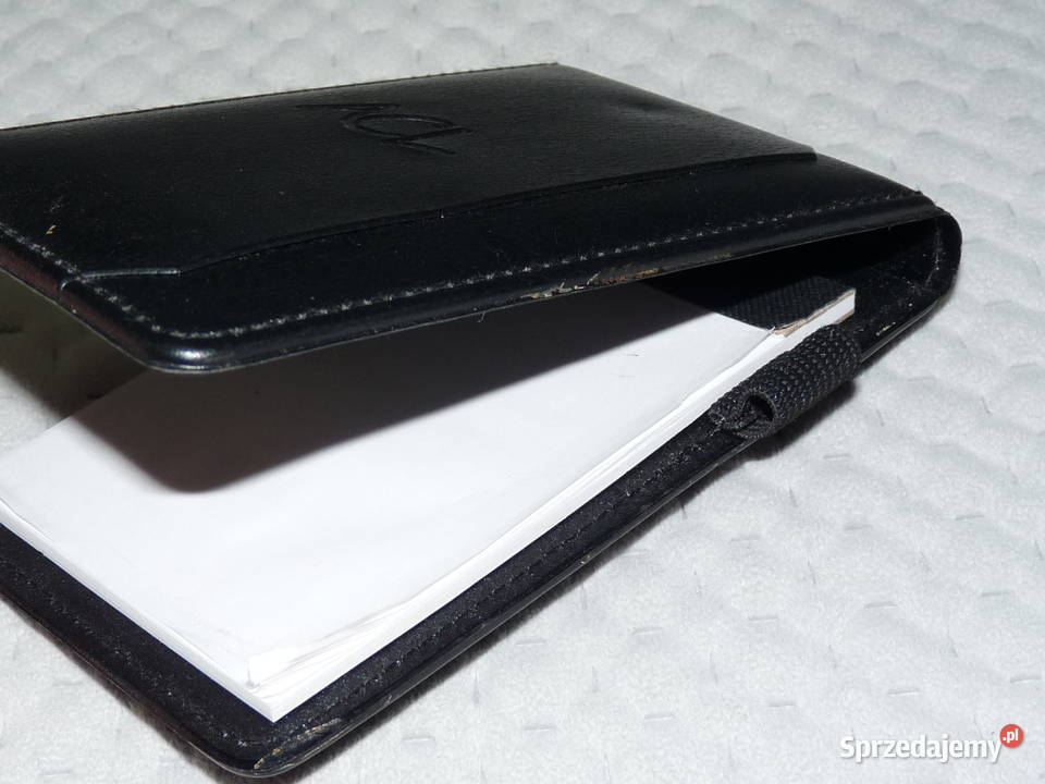 Kalkulator z notesem w czarnej okładce Kraków sprzedam