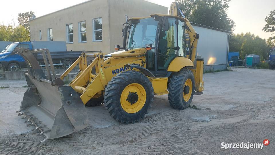 koparkoładowarka KOMATSU WB97S5 Dobre Miasto sprzedam