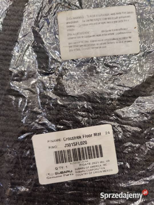 Subaru Crosstrek Floor Mat dywaniki Rzeszów