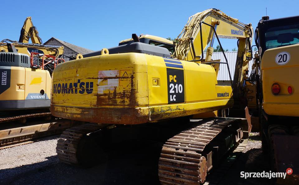 Koparka gąsienicowa Komatsu PC 210 LC 2005 Jeziorko