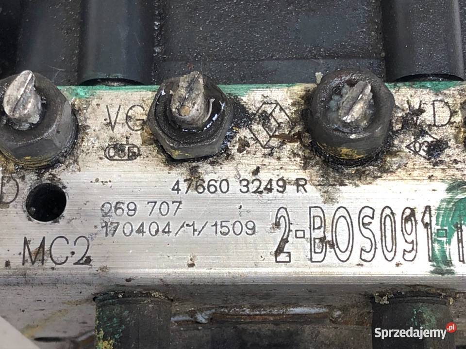 POMPA ABS DACIA LOGAN II 476603249R 12 73 osobowe Układ ABS i ESP