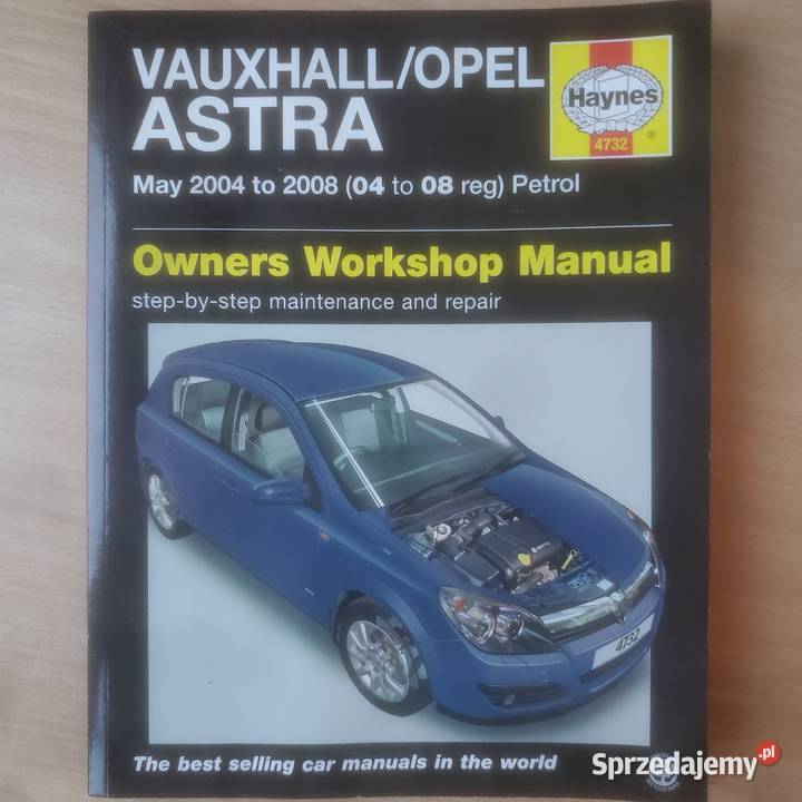 Książki Haynes 4 OpelVauxhall Astra Zafira Pb On Koło