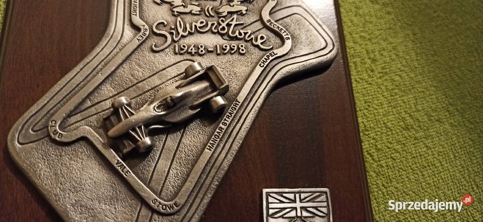 Medal okolicznościowy 50lecie toru F1 Gliwice