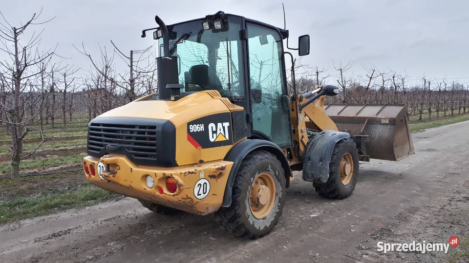 Ładowarka Caterpillar 906H widły łyżka Sochaczew