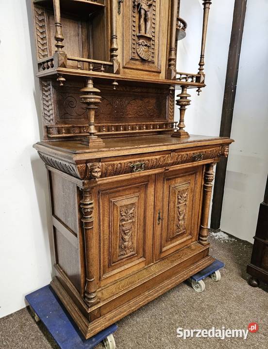 Kredens eklektyczny łódzkie Brójce