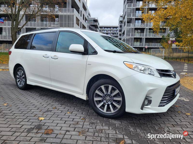 XLE AWD4X4 V6 35l benzyna 300Dokumentacja Sienna mazowieckie Warszawa