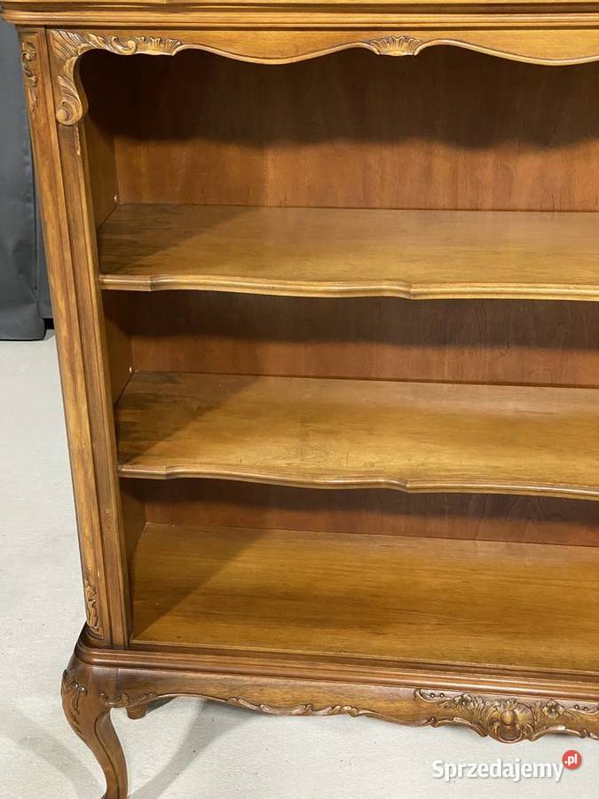 Regał w stylu ludwikowskim orzech zachodniopomorskie Gryfice
