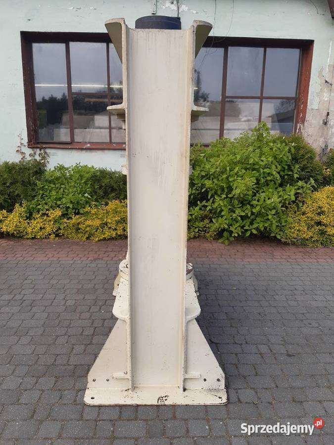 Prasa hydrauliczna do opon 160 ton wózek widłowy Drawski Młyn