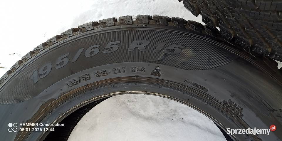 Opony zimowe Pirelli 1956515 nowe 2023 sprzedam
