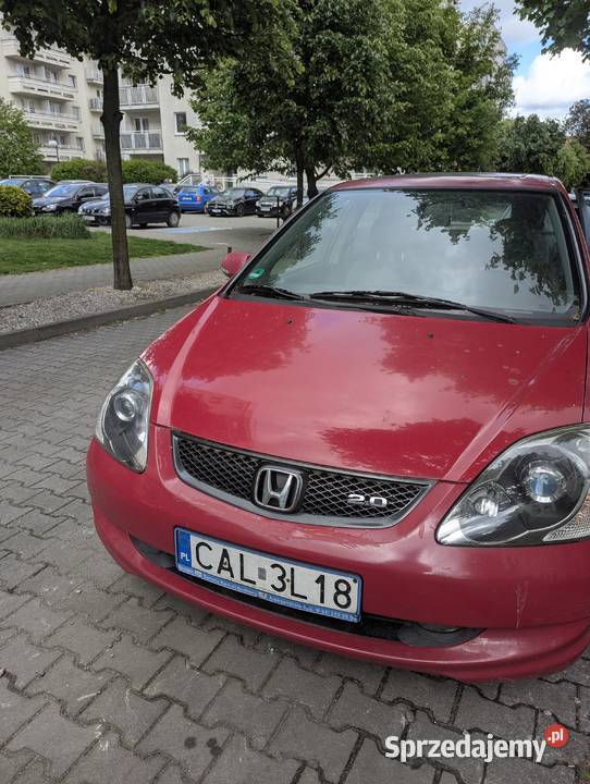 Honda Civic VII 20 Type S Benzyna LPG Poznań sprzedam