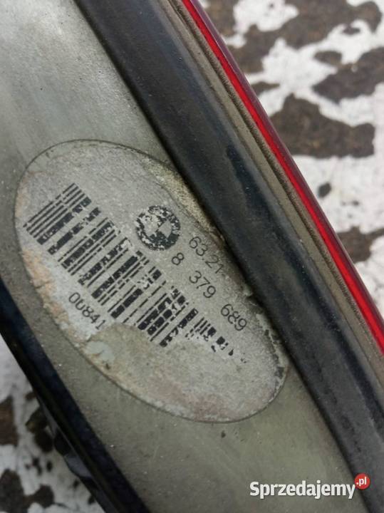 LAMPA TYŁ 8379689 W KLAPĘ PRAWA Bmw Seria 7 IV