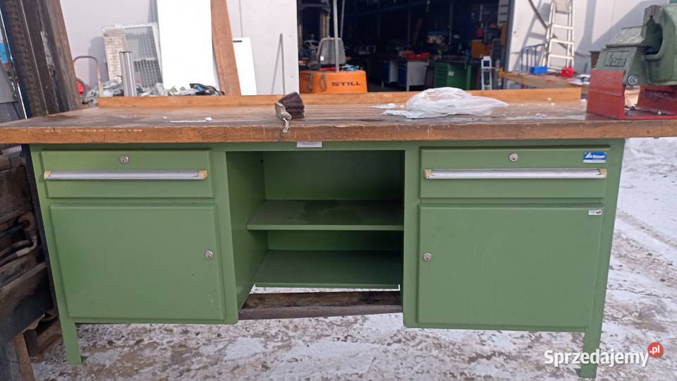 stół warsztatowy Garant imadło małopolskie Brzesko sprzedam