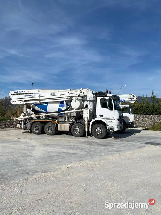 Gruszkopompa Mercedes Benz 4148 Sermac 33mb nie Katowice