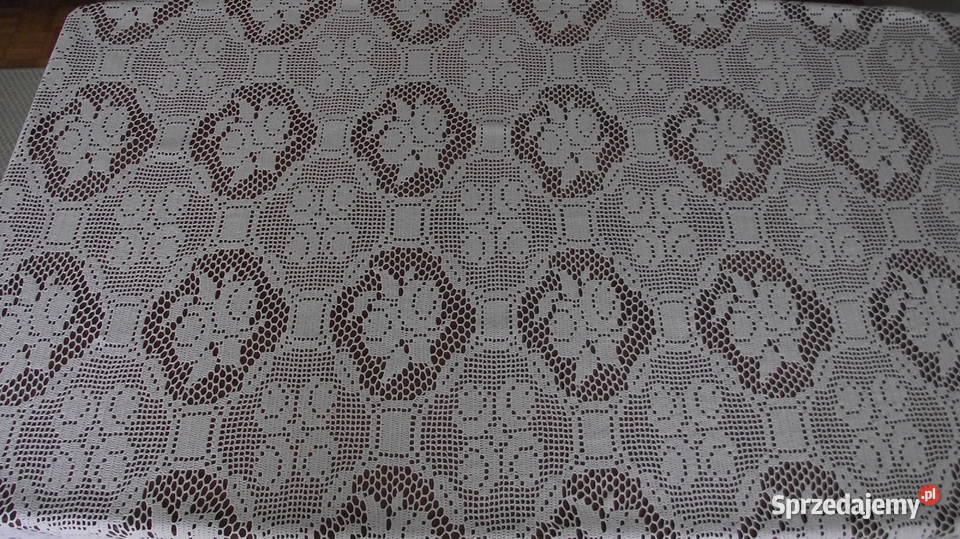 Obrus szydełkowy Leźnica Wielka-Osiedle