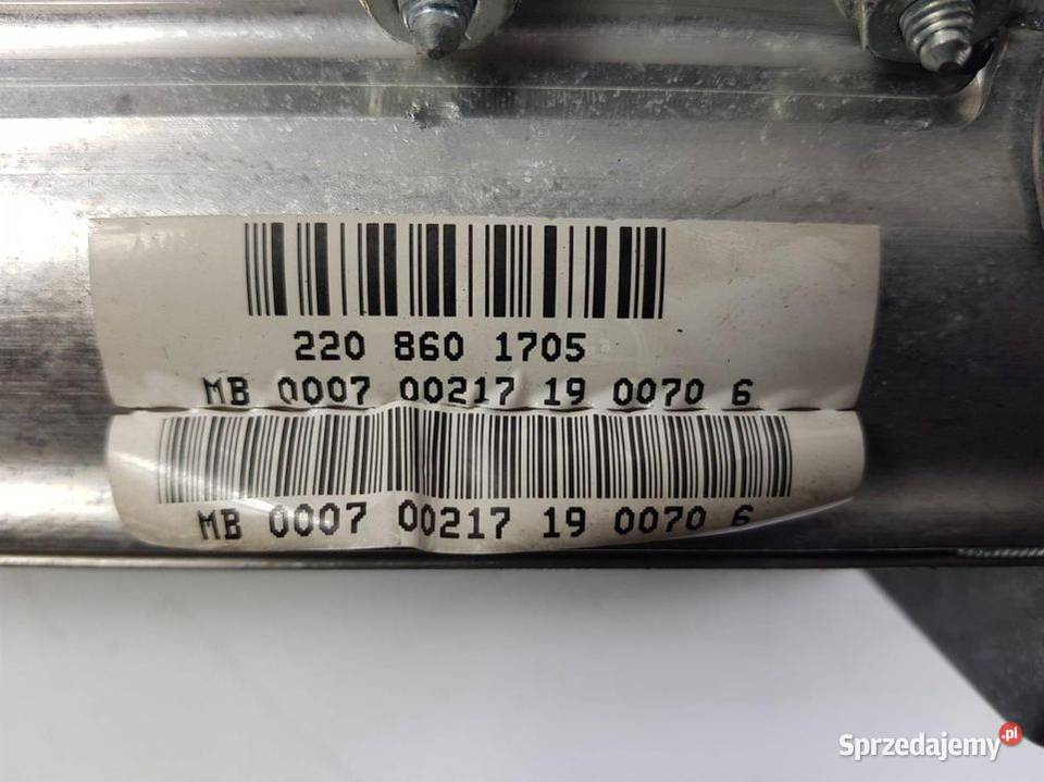 PODUSZKA AIRBAG MERCEDES S KLASA 320 2208601705