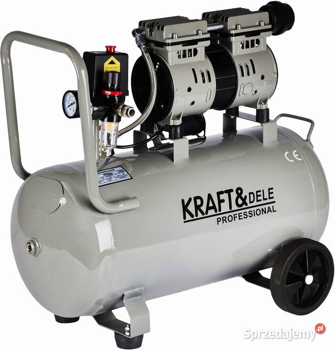 Kompresor bezolejowy 50L 1500W KD1396 Siedlce sprzedam
